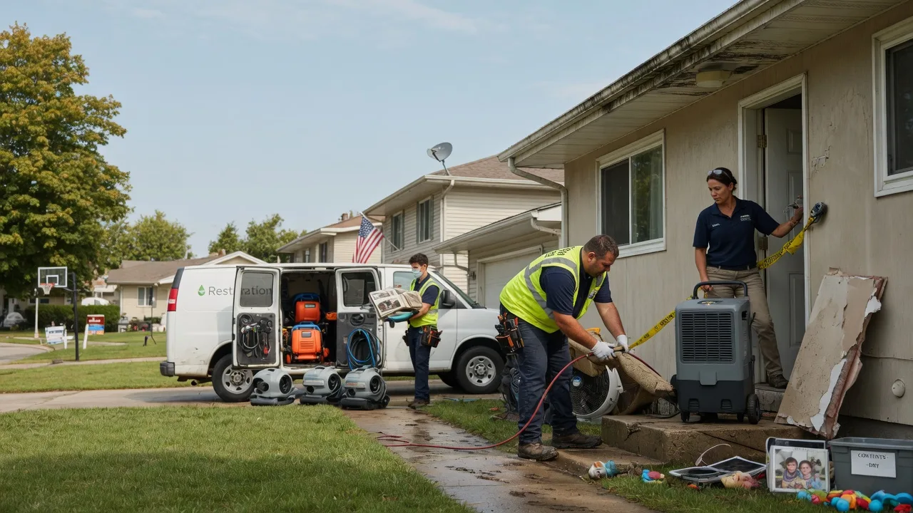 Water Damage Restoration in Van Meter, IA near me